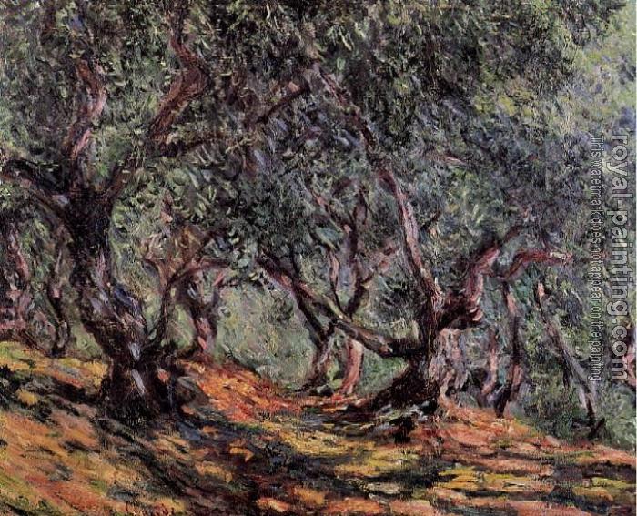Claude Oscar Monet : Olive Trees in Bordighera